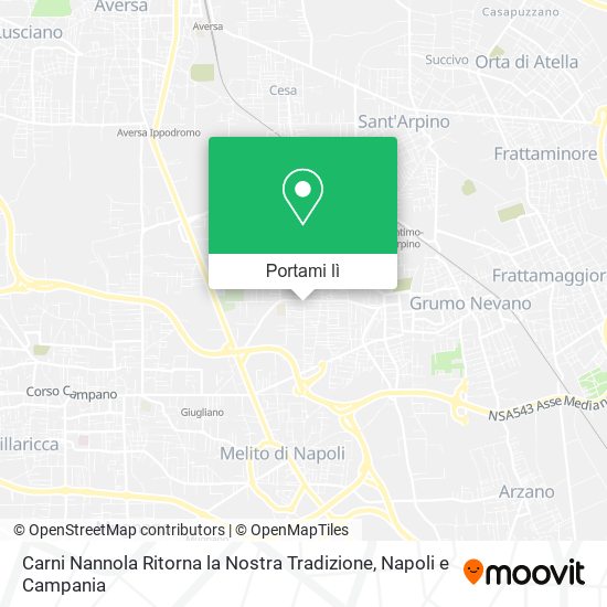 Mappa Carni Nannola Ritorna la Nostra Tradizione