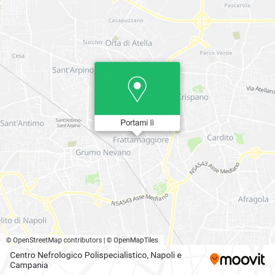 Mappa Centro Nefrologico Polispecialistico