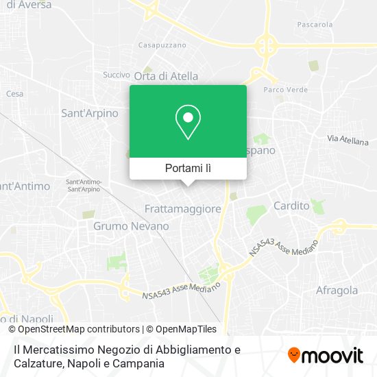 Mappa Il Mercatissimo Negozio di Abbigliamento e Calzature