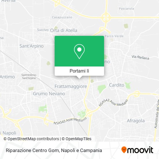 Mappa Riparazione Centro Gom