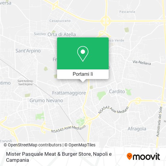 Mappa Mister Pasquale Meat & Burger Store