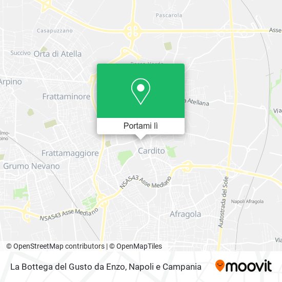 Mappa La Bottega del Gusto da Enzo