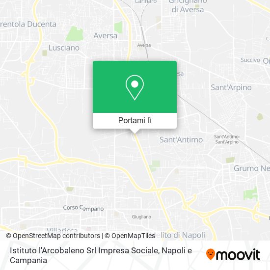 Mappa Istituto l'Arcobaleno Srl Impresa Sociale