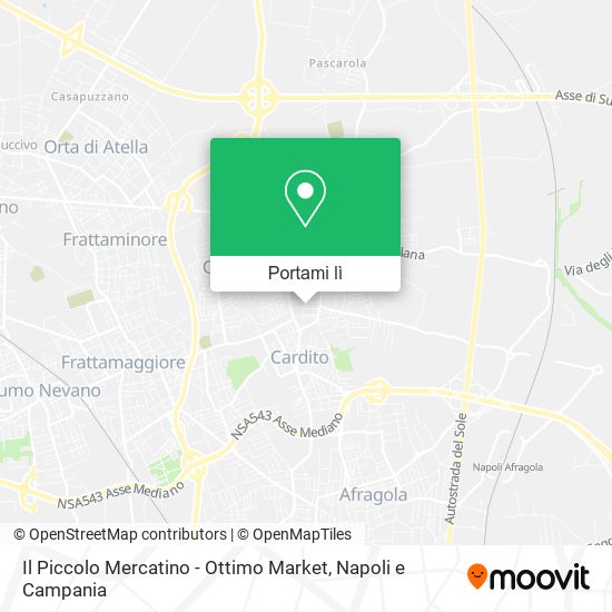 Mappa Il Piccolo Mercatino - Ottimo Market
