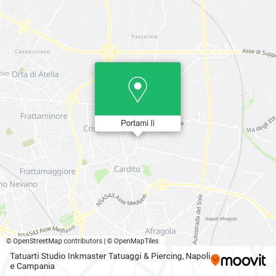 Mappa Tatuarti Studio Inkmaster Tatuaggi & Piercing