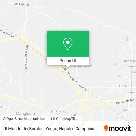 Mappa Il Mondo dei Bambini Yungo