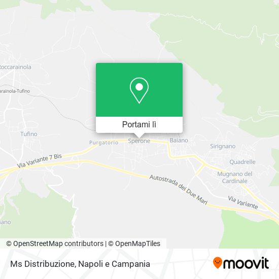Mappa Ms Distribuzione