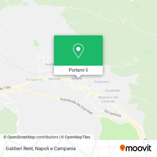 Mappa Galdieri Rent