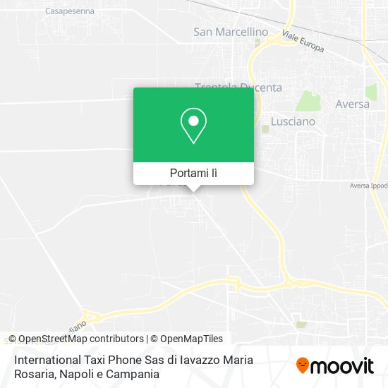 Mappa International Taxi Phone Sas di Iavazzo Maria Rosaria