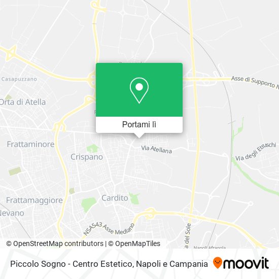 Mappa Piccolo Sogno - Centro Estetico