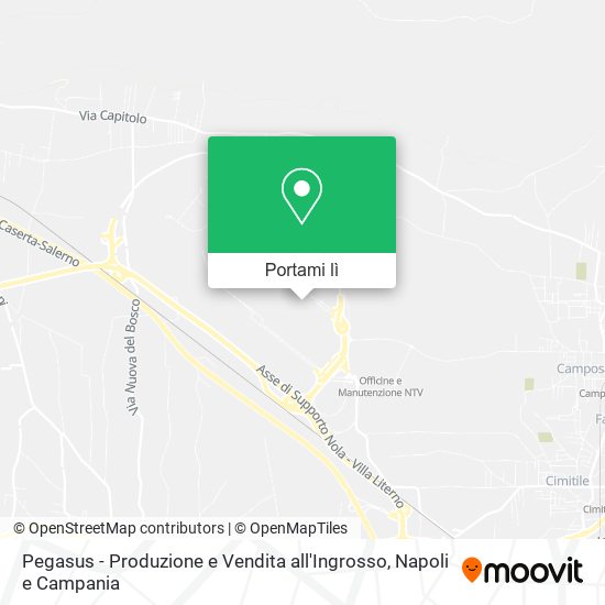 Mappa Pegasus - Produzione e Vendita all'Ingrosso