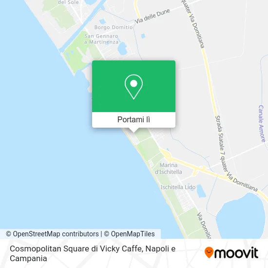 Mappa Cosmopolitan Square di Vicky Caffe