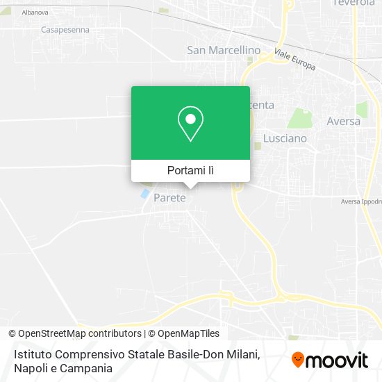Mappa Istituto Comprensivo Statale Basile-Don Milani