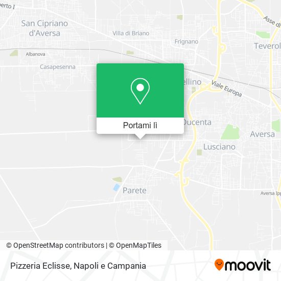 Mappa Pizzeria Eclisse
