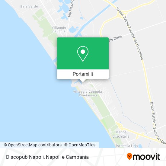 Mappa Discopub Napoli