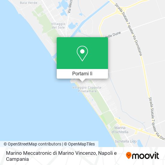 Mappa Marino Meccatronic di Marino Vincenzo