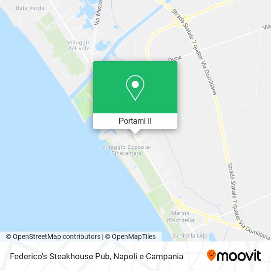 Mappa Federico's Steakhouse Pub