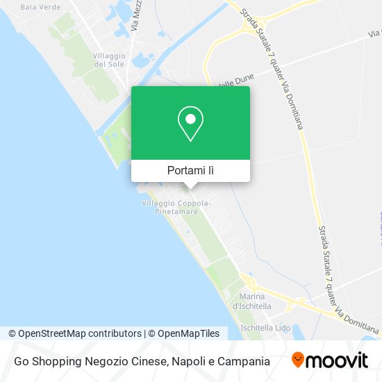 Mappa Go Shopping Negozio Cinese