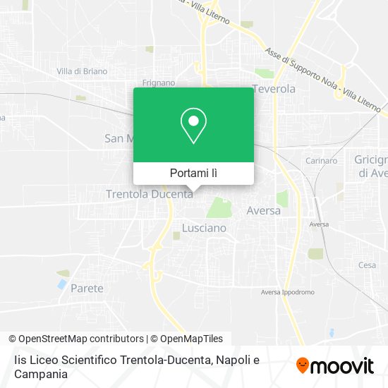 Mappa Iis Liceo Scientifico Trentola-Ducenta