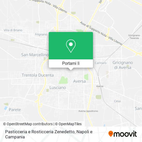 Mappa Pasticceria e Rosticceria Zenedetto