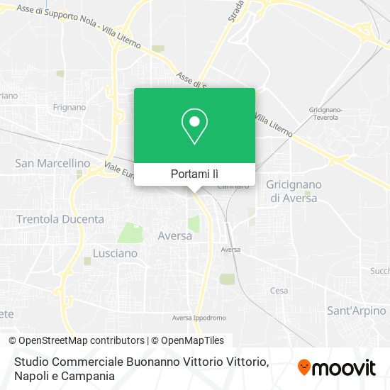 Mappa Studio Commerciale Buonanno Vittorio Vittorio