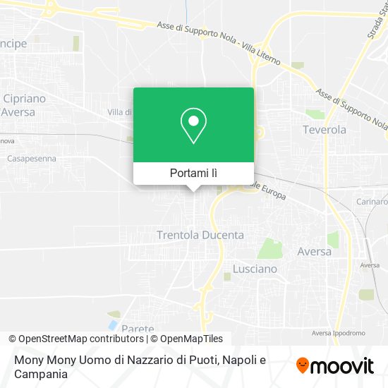 Mappa Mony Mony Uomo di Nazzario di Puoti
