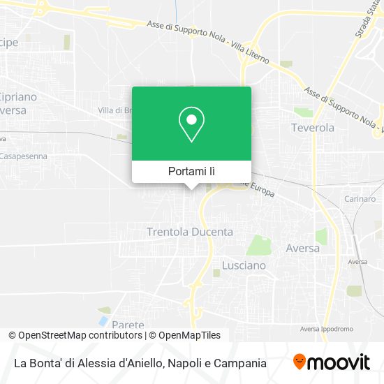 Mappa La Bonta' di Alessia d'Aniello