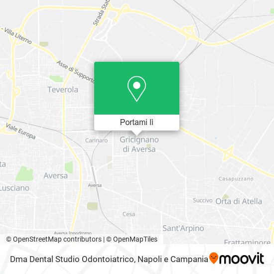 Mappa Dma Dental Studio Odontoiatrico