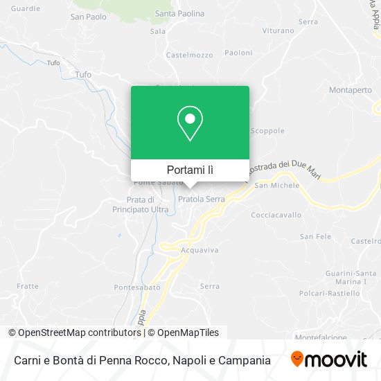 Mappa Carni e Bontà di Penna Rocco