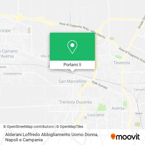 Mappa Alderani Loffredo Abbigliamento Uomo Donna