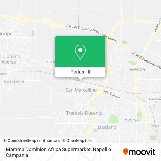 Mappa Mamma Dominion Africa Supermarket