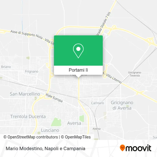 Mappa Mario Modestino