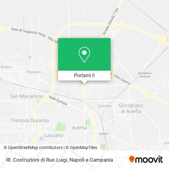 Mappa Rl. Costruzioni di Ruo Luigi