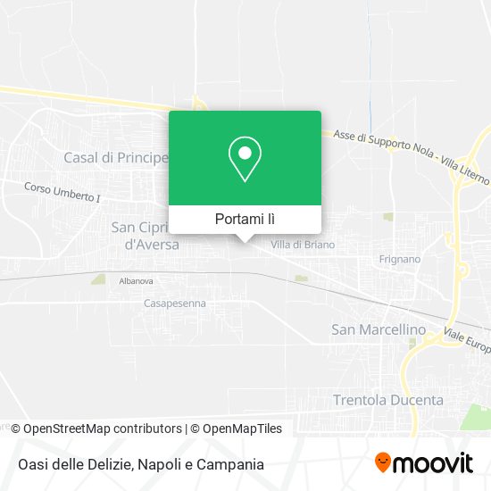 Mappa Oasi delle Delizie