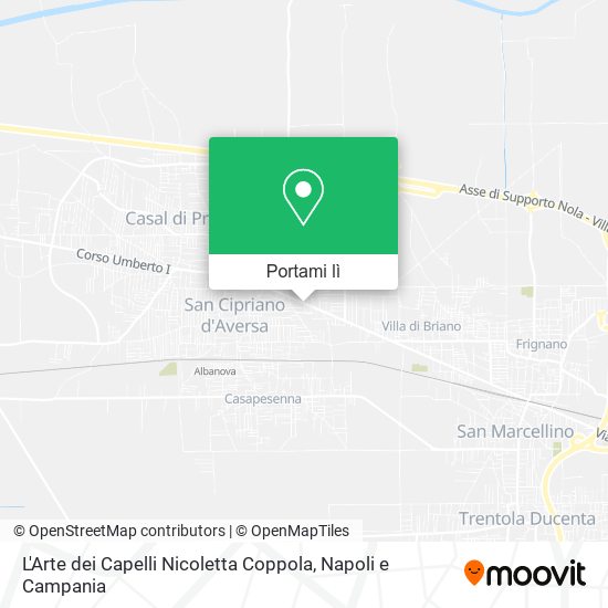 Mappa L'Arte dei Capelli Nicoletta Coppola