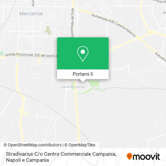 Mappa Stradivarius C / o Centro Commerciale Campania