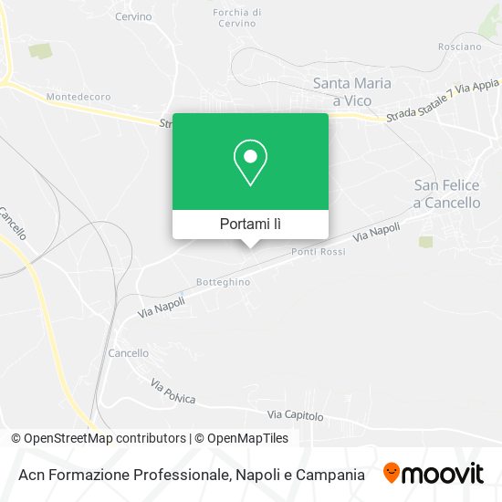 Mappa Acn Formazione Professionale