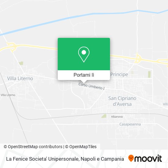 Mappa La Fenice Societa' Unipersonale