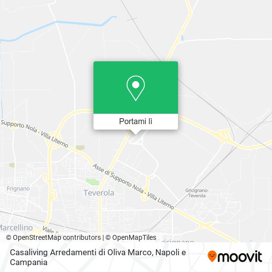 Mappa Casaliving Arredamenti di Oliva Marco