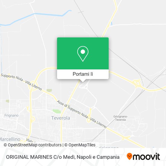 Mappa ORIGINAL MARINES C/o Medì