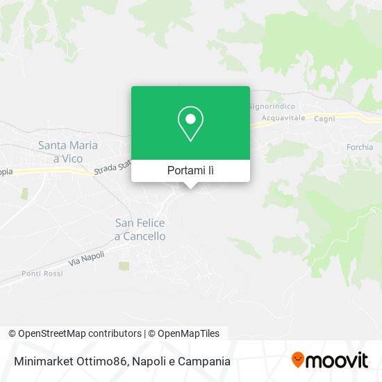 Mappa Minimarket Ottimo86