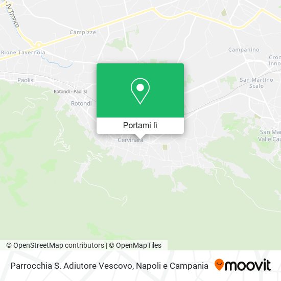 Mappa Parrocchia S. Adiutore Vescovo
