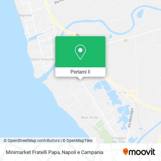 Mappa Minimarket Fratelli Papa
