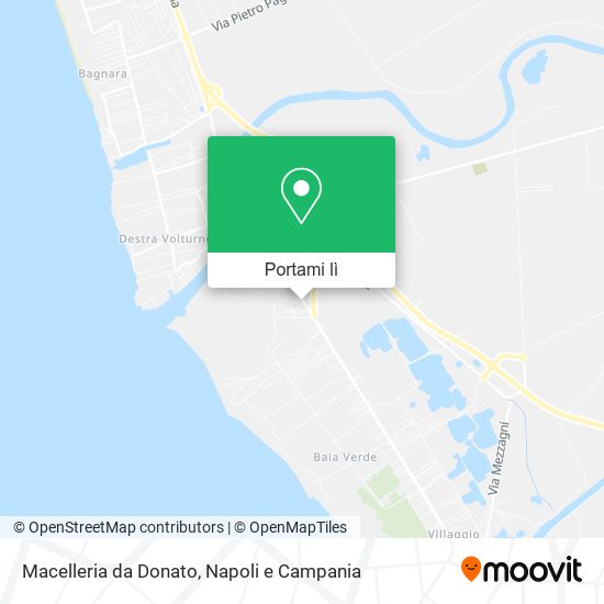 Mappa Macelleria da Donato
