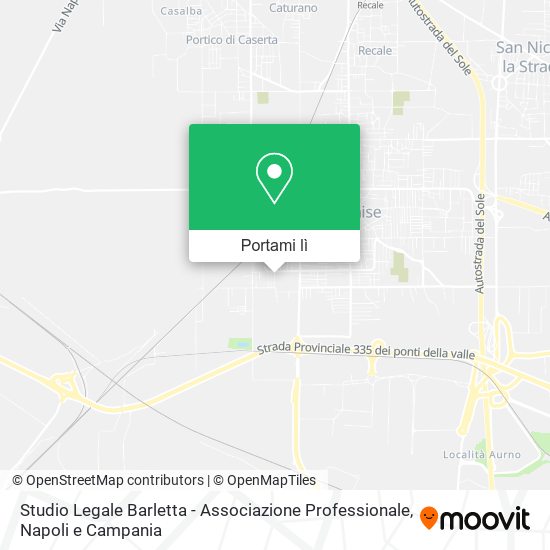 Mappa Studio Legale Barletta - Associazione Professionale