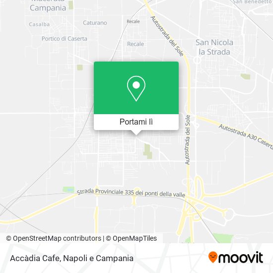 Mappa Accàdia Cafe