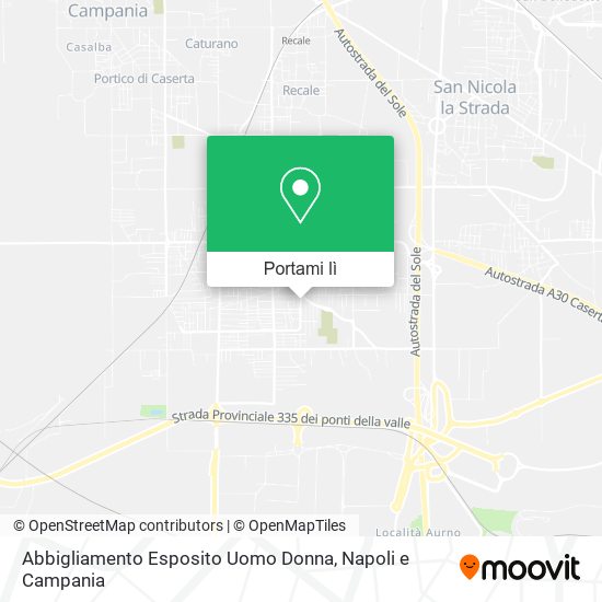 Mappa Abbigliamento Esposito Uomo Donna