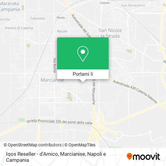 Mappa Iqos Reseller - d'Amico, Marcianise