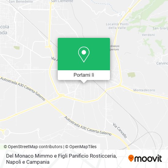 Mappa Del Monaco Mimmo e Figli Panificio Rosticceria