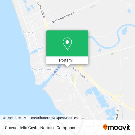 Mappa Chiesa della Civita